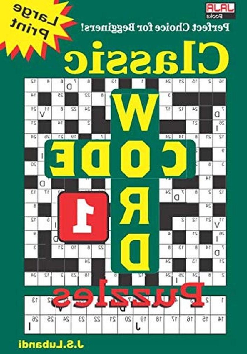 Code Woord Puzzelboek - Puzzelboek Volwassenen - Hersenen Trainen - 100 Puzzels - 7x10 inch - Wit