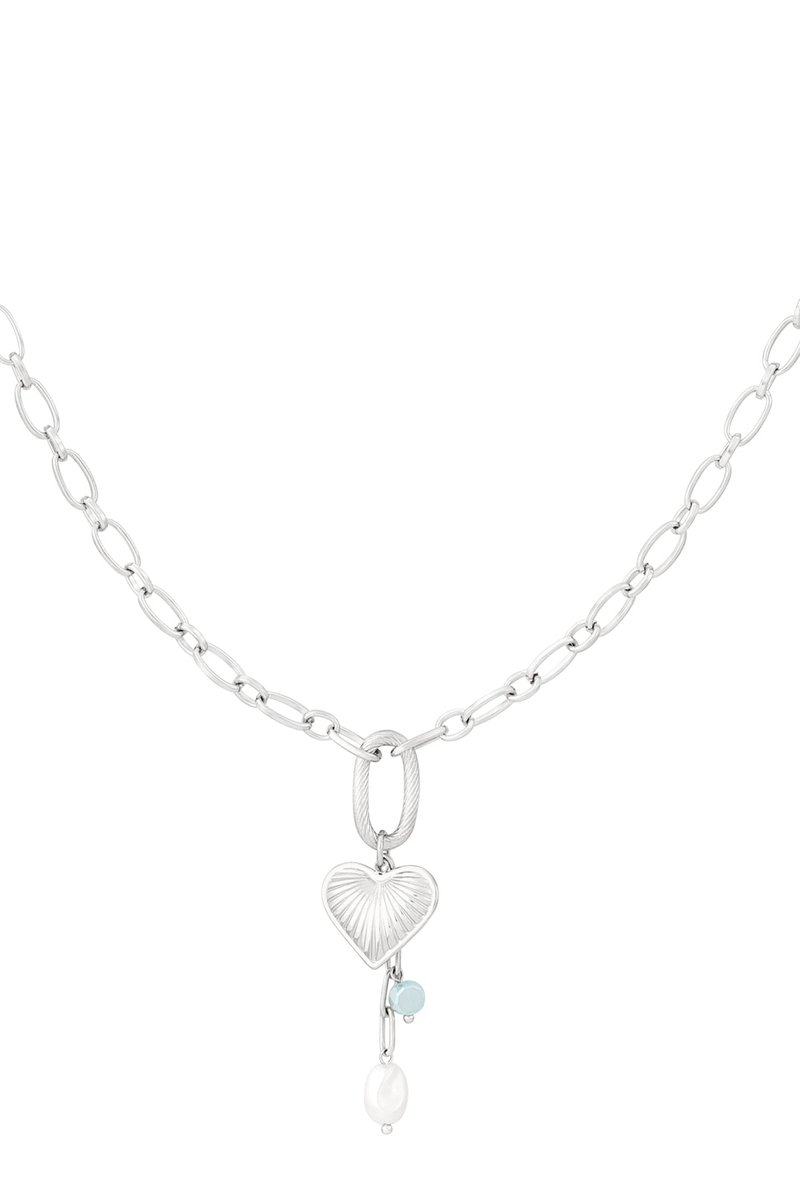 heart glow ketting