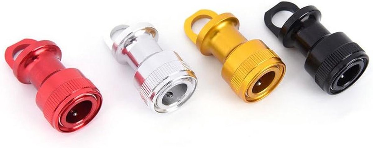 Pedaal Quick Release - Snelle Gesp Pedaal - Opvouwbare Fiets - Verbeterde Versie 2 - 16 Gram - Zwart
