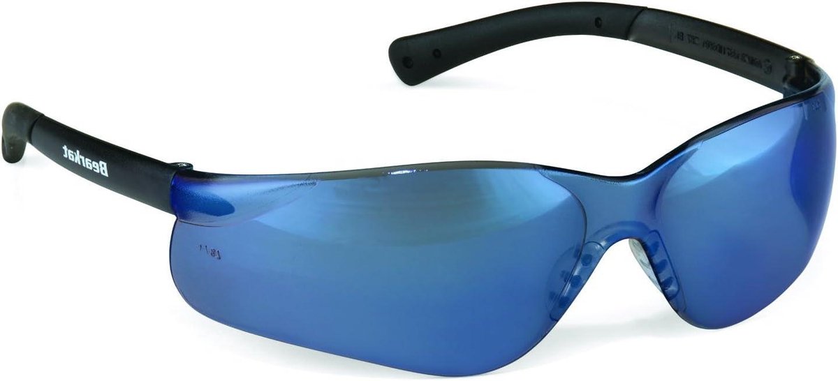 Veiligheidsbril - Werkbril Beschermbril - Ogen Beschermen - Krasbestendige coating - UV-bescherming - Blauw