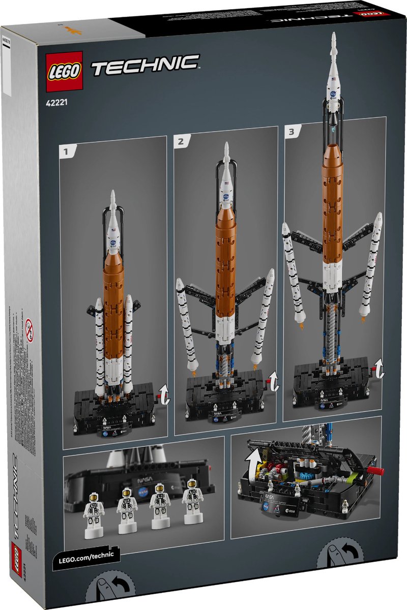 LEGO® Technic NASA Artemis Ruimteraket - 42221 — afbeelding 15