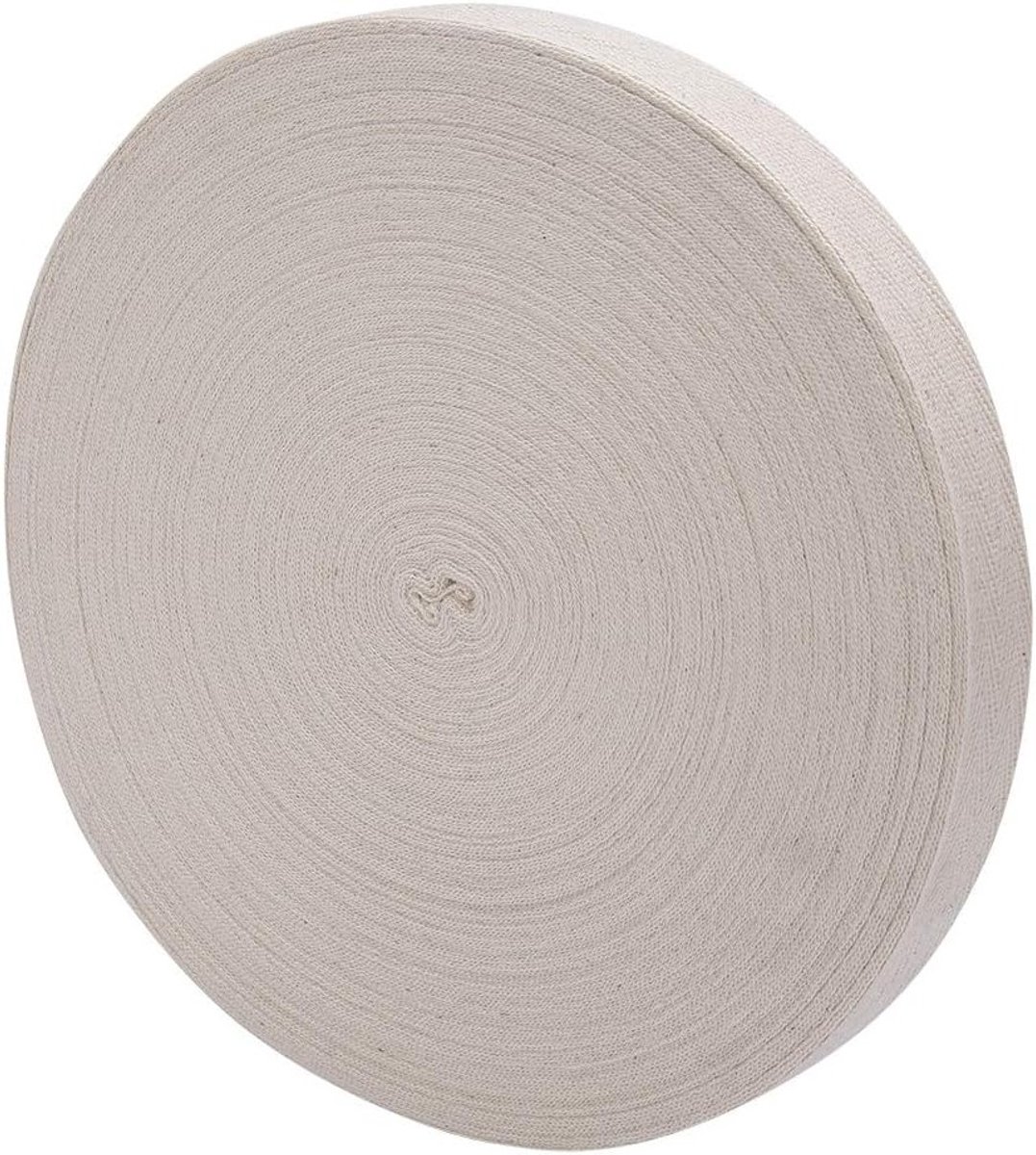 Bonsai Tape voor Bomen - Katoenen Wikkelband voor Graften en Tuinieren, 2 cm, Wit, Tuinaccessoires en Gereedschap