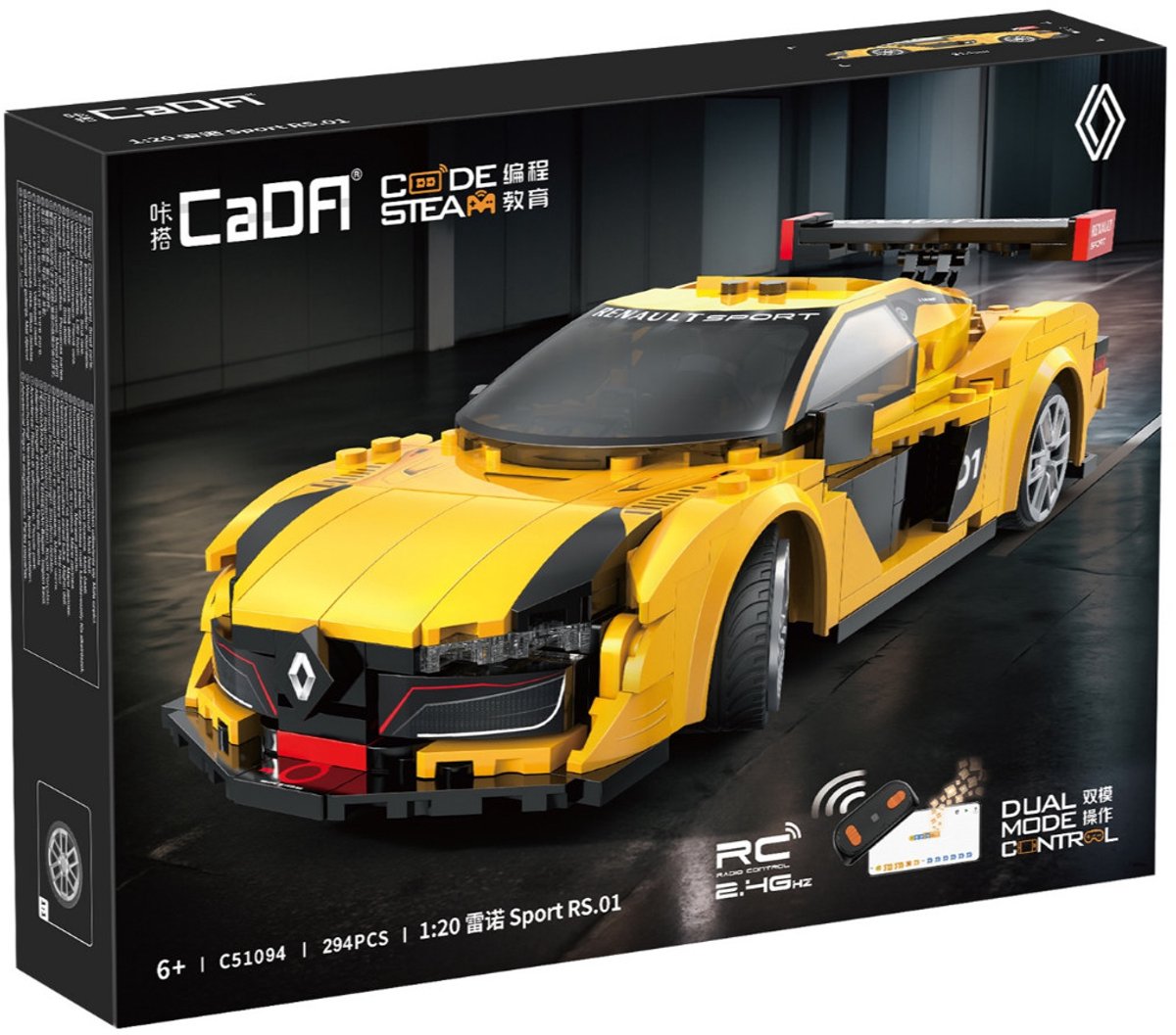 CADA Renault Sport RS.01 RC 1:20 - C51094W - - ONESIZE