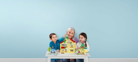 LEGO DUPLO Town 3in1 Familiehuis Speelgoed Poppenhuis voor 3+ Jarigen - 10994