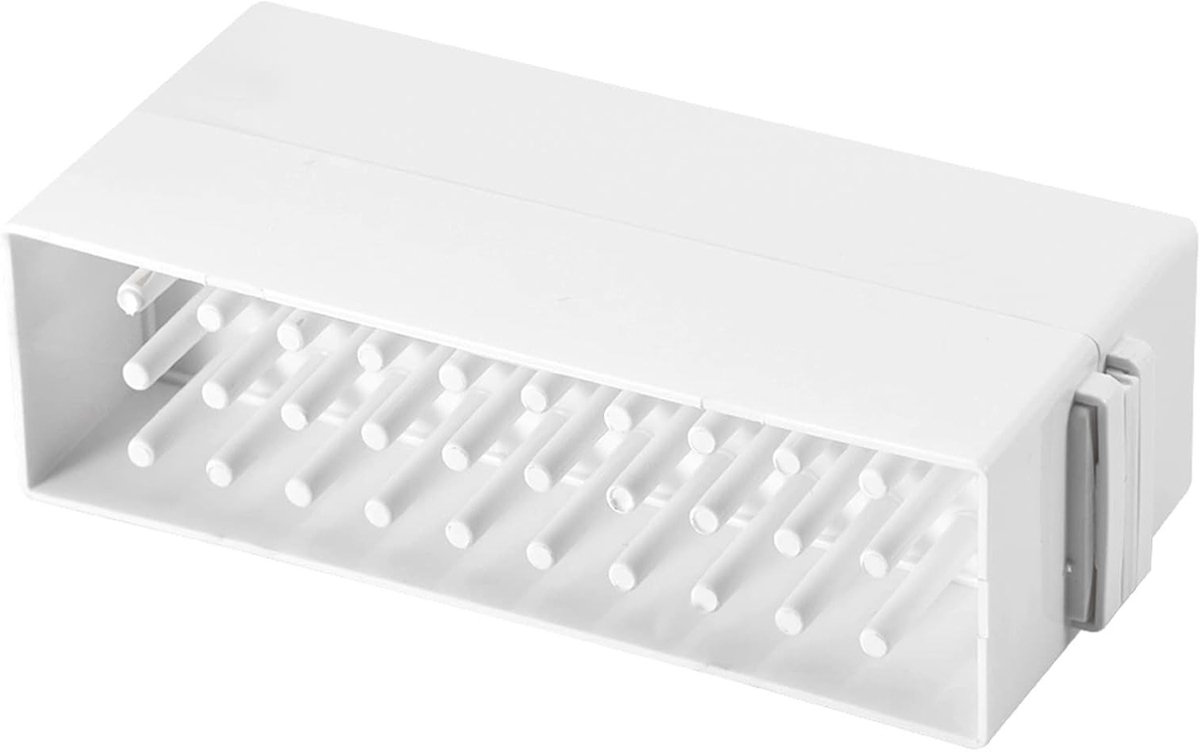 Gimlet Houder voor 30 Gaten - Opbergdoos voor Manicure Tools, Nagelboor Bits en Accessoires