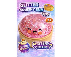 Squishy dumpling surprise box glitter - Anti-stress Knijpspeelgoed