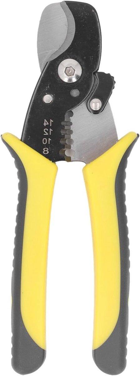Multifunctionele Draadstrip- en Kniptang, Professionele Puntneus Tang voor Draadverwerking en Kabeltrekken, Ideaal voor Elektriciens en Klussen
