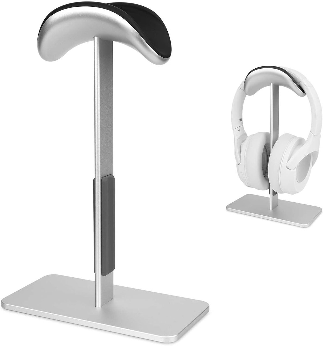 Hoofdtelefoonstandaard met slaapmodus voor AirPods Max, moderne headsethouder met antislipbasis, ideaal voor gamers en als cadeau voor audiofreaks en gamingkamers
