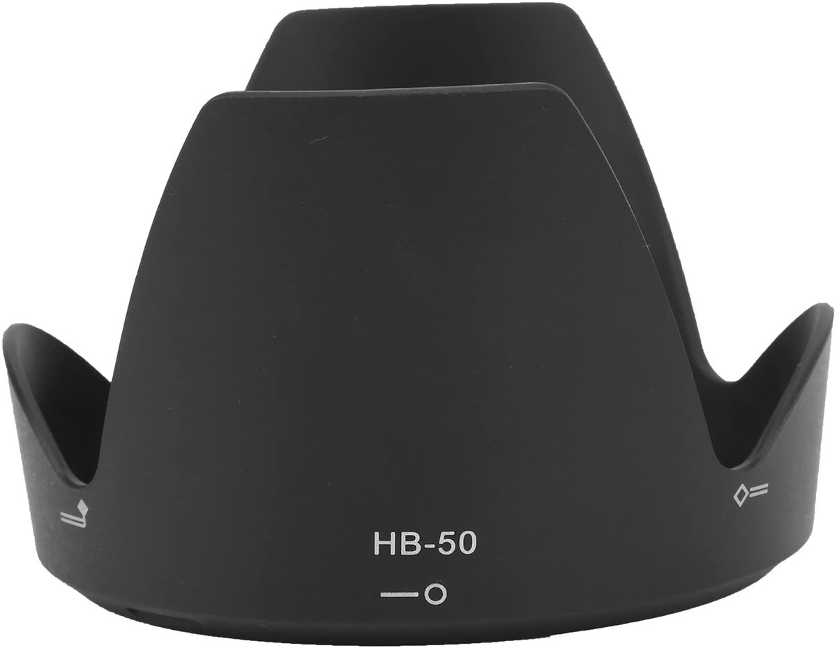 Store_8 - Cameralenskap - Omkeerbare Cameralenskap - Bescherming voor jouw lens - Zwart - Vervangt Zonnekap - Geschikt voor AF-S 28-300/3.5-5.6G ED...