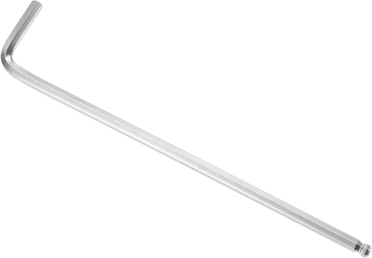 4mm Ball End Inbussleutel, L-vormige Lange Arm Inbussleutel voor Huishoudelijk DIY en Professionele Reparaties, CR-V Kwaliteit