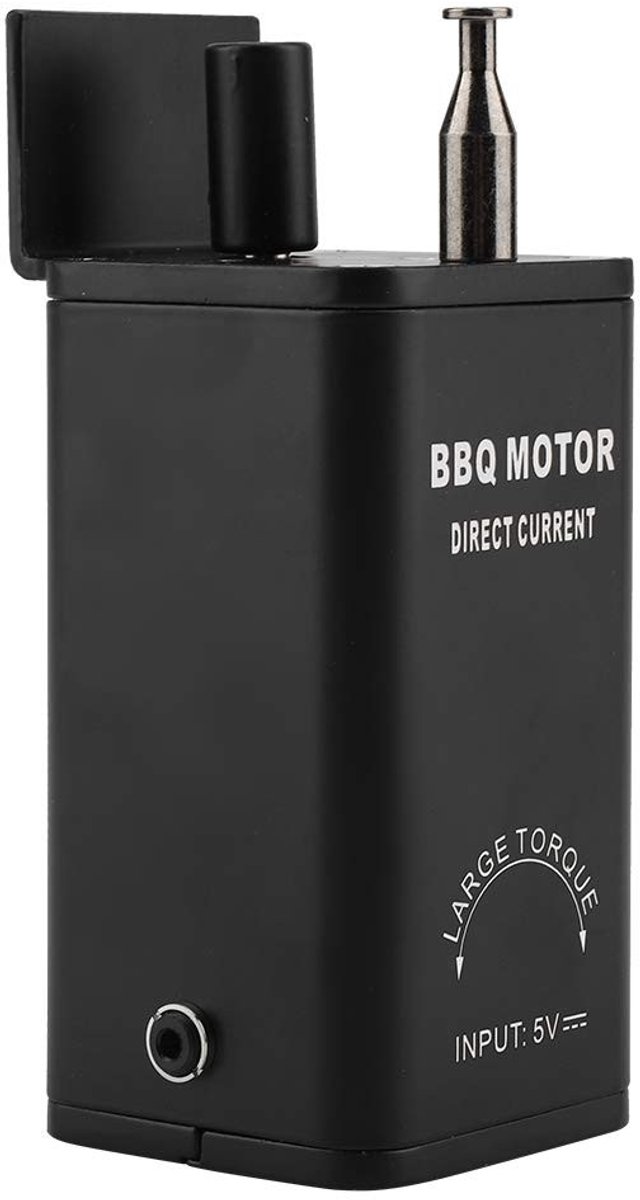 Store_8 - Barbecue Grill Motor - DC 5V Uitgang - Duurzaam en energiezuinig - 17 x 14 x 9 cm - Rotisserie - Grill Motor Rotator - Geschikt voor ...