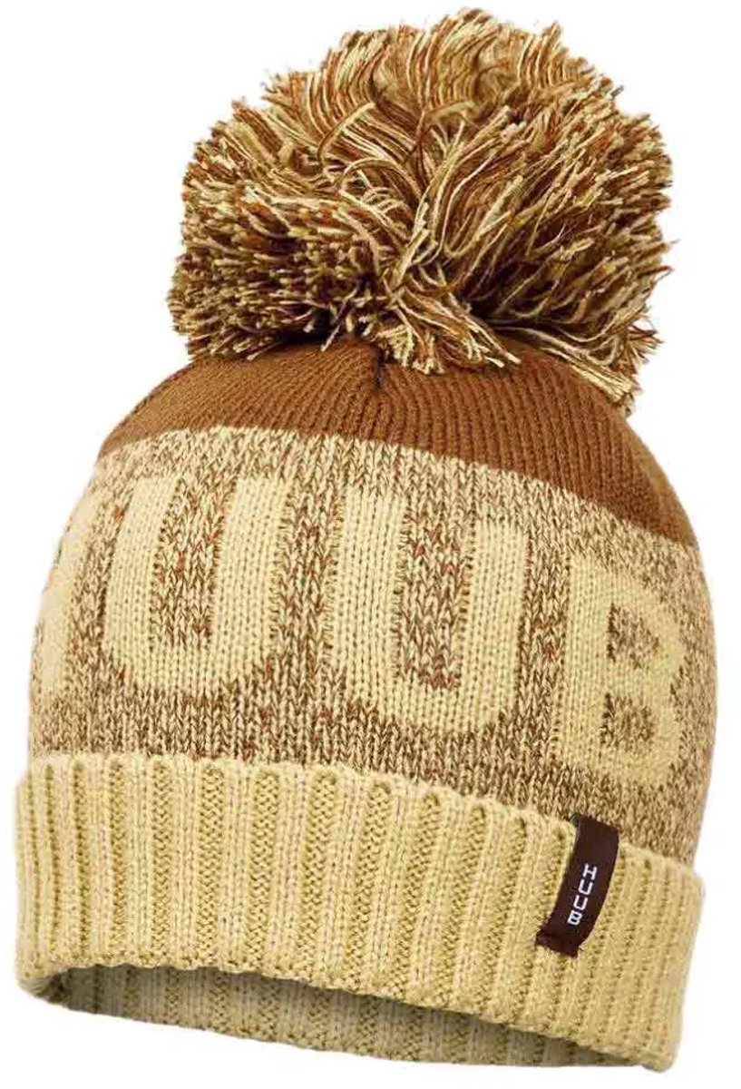 Huub Bobble Muts Bruin