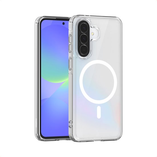 Coque imoshion - Compatible avec Samsung Galaxy A37 (5G) - Coque arrière de protection avec anneau magnétique - Transparent