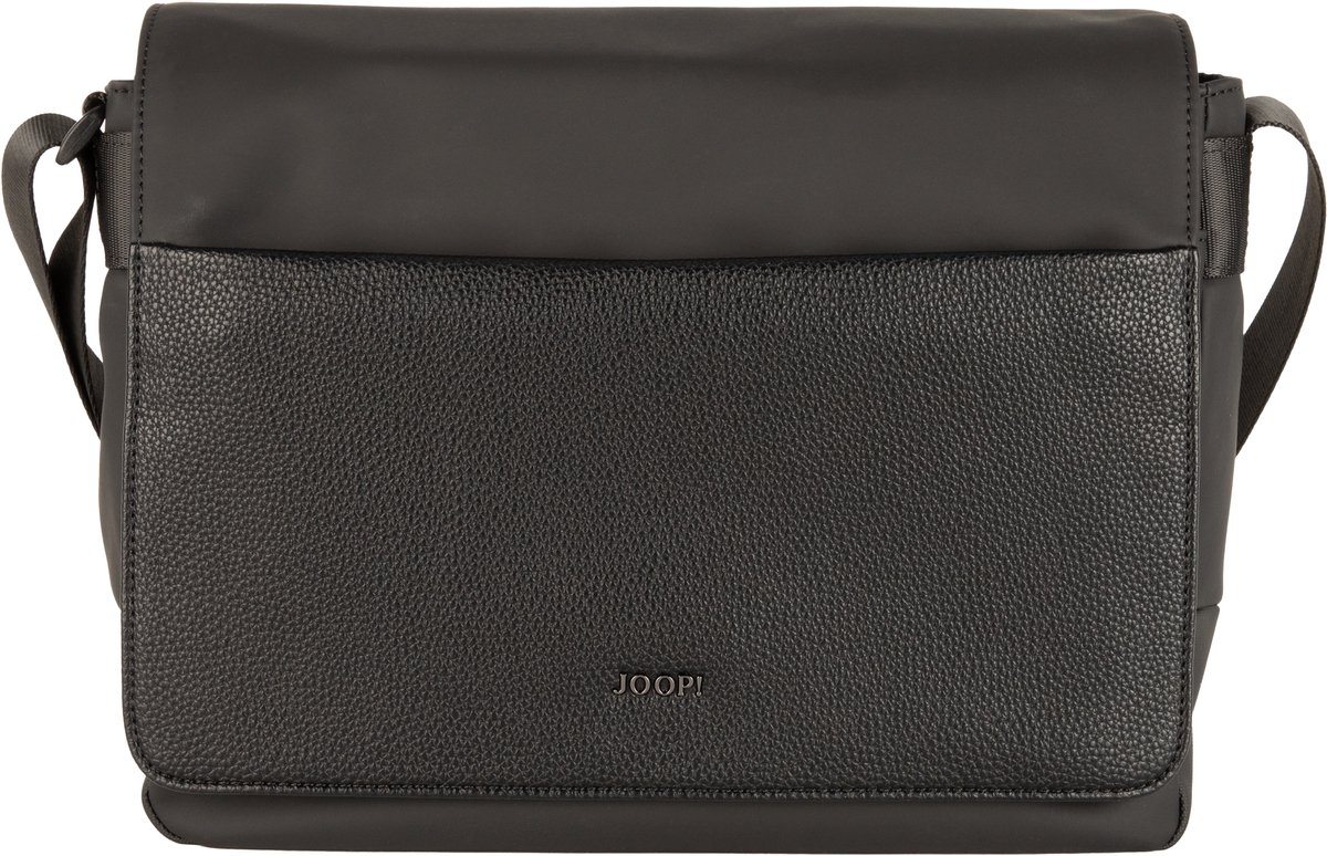 JOOP! schoudertas laptoptas Lanciano Nevio Messenger Black zwart