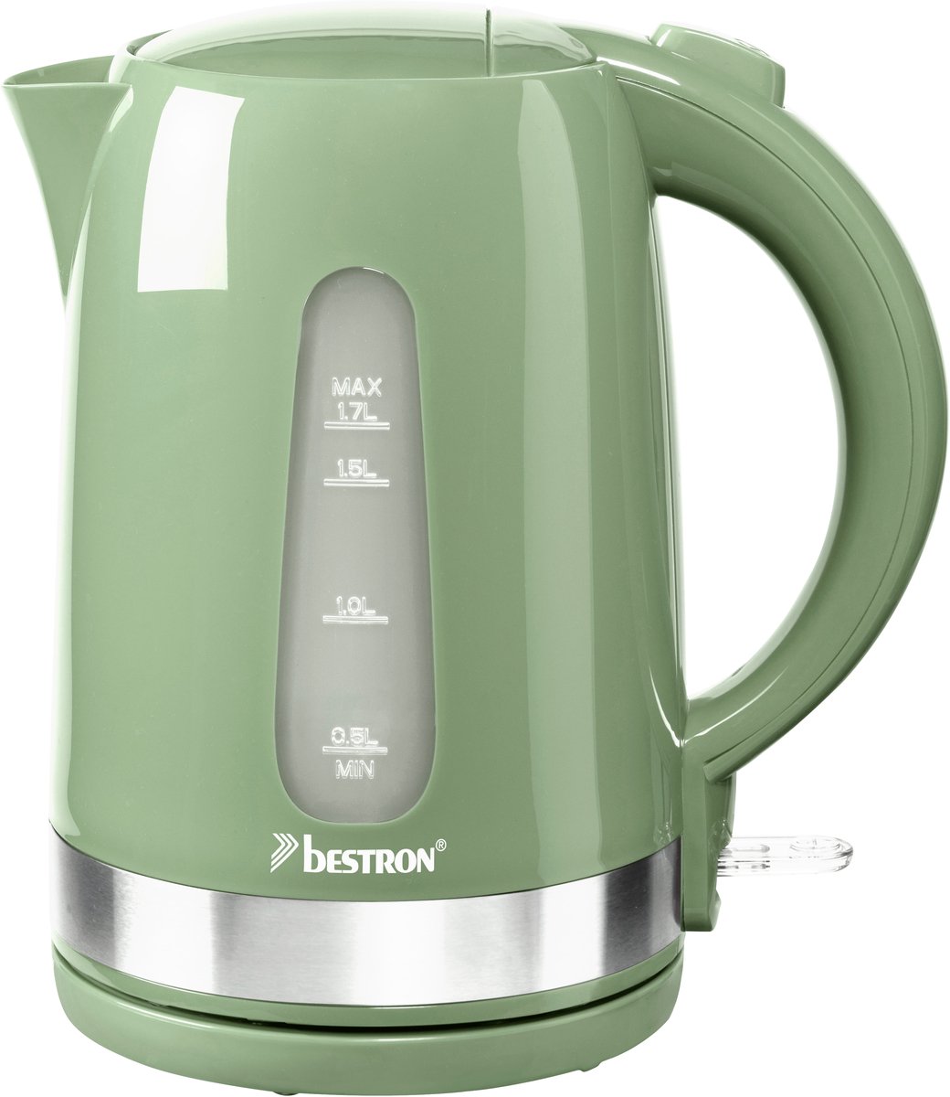Bestron Waterkoker AWK200SPNM - 2200W - 1.7L - Automatisch uitschakelen - Mintgroen — afbeelding 1