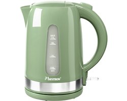 Bestron Waterkoker AWK200SPNM - 2200W - 1.7L - Automatisch uitschakelen - Mintgroen