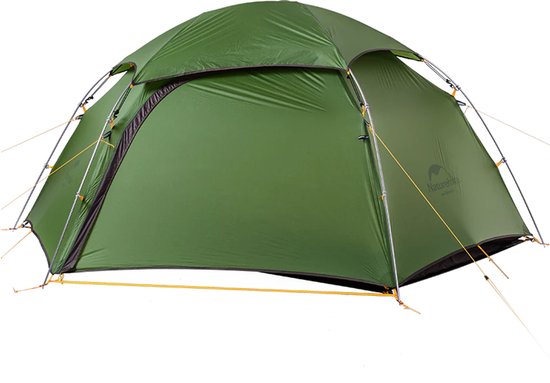 Naturehike Cloud Peak 2 – 2 persoons kampeertent – 4-seizoenentent – Incl. grondzeil – 20D 4000MM – Waterdichte koepeltent