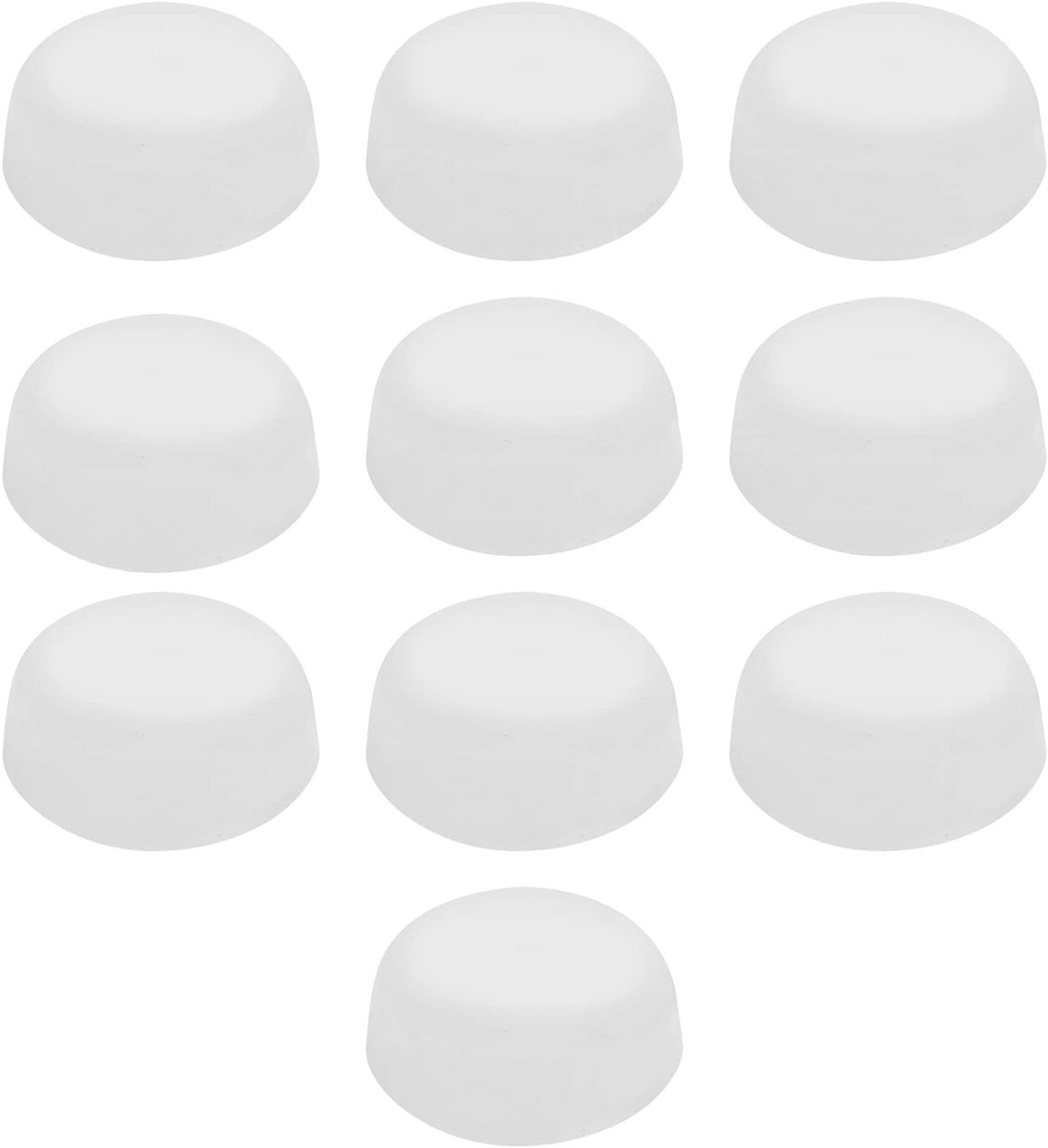 10 Stuks Siliconen Fluit Geluidsopeningen Pluggen voor Open Gaten - Reparatie Onderdelen, 7mm x 3mm, Ideaal voor Muziek en Fluitspel