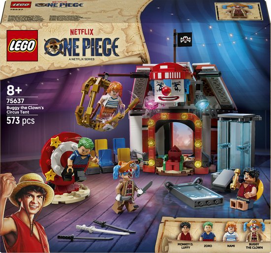 LEGO® ONE PIECE Circustent van Buggy de Clown Bouwset - 75637