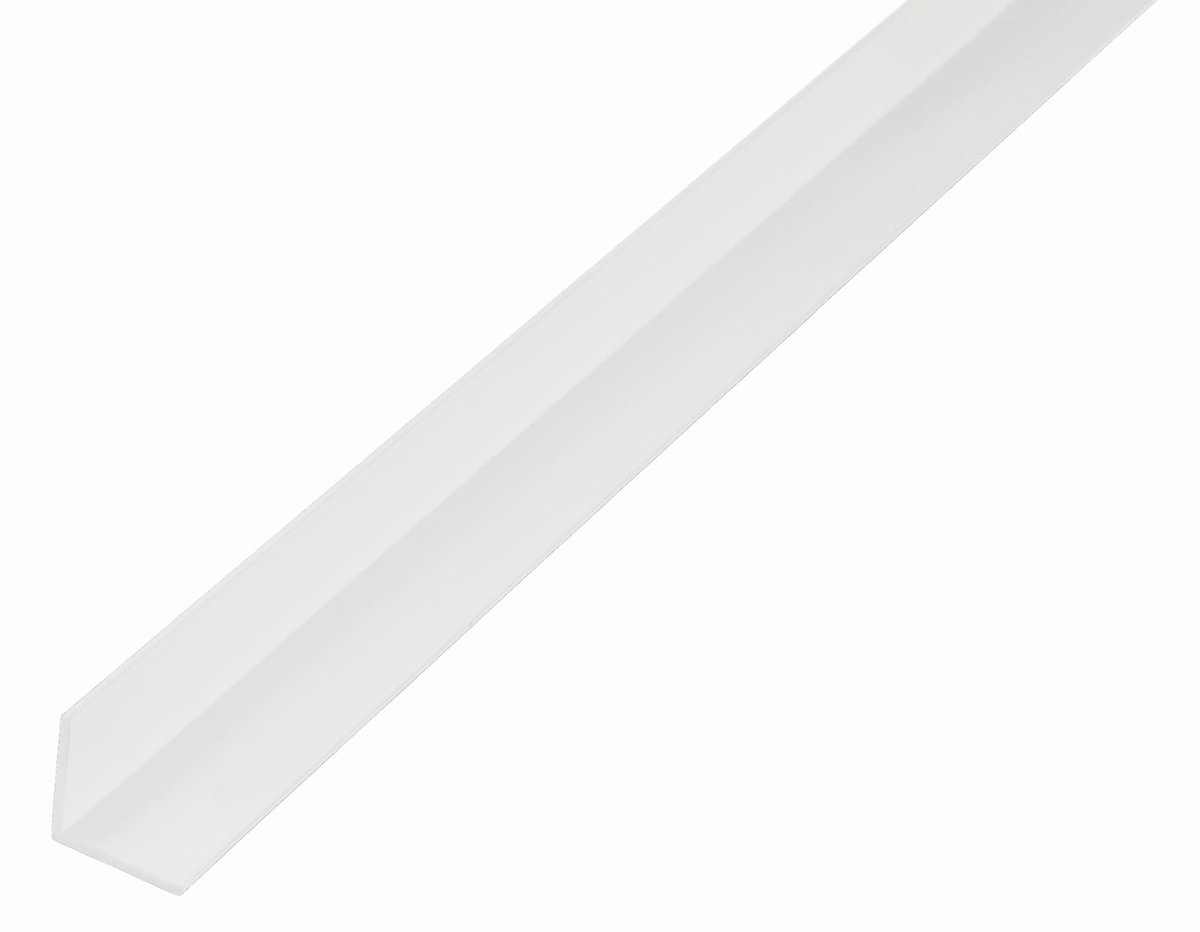 Alberts 499020 hoekprofiel | kunststof, wit | 1000 x 30 x 30 mm | set van 6