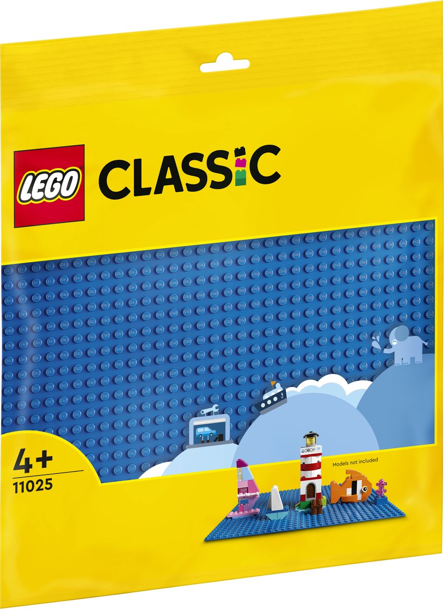 LEGO Classic Blauwe Bouwplaat - 11025 — afbeelding 8