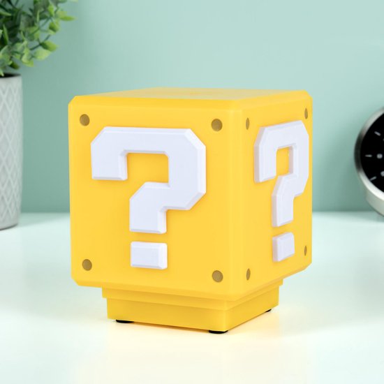 Super Mario Mini Question Block Light V4 van Paladone van Merkloos — afbeelding 2