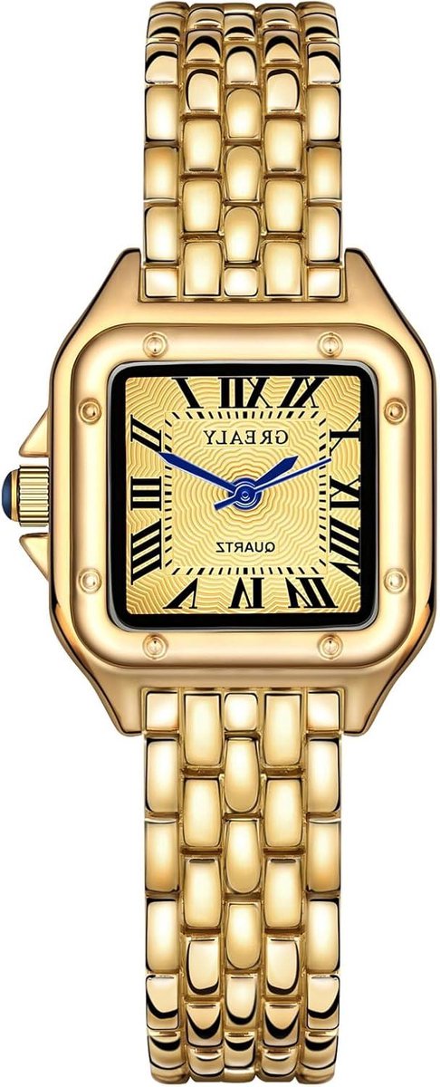 Dameshorloge Vierkant - Kwarts Polshorloge - Dagelijks Gebruik - Verstelbare Armband - 25mm Kast