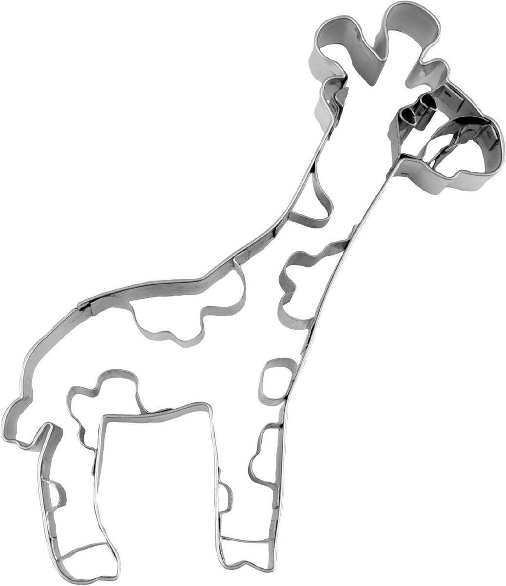 Koekjesvorm - Dieren uitsteker - Bakken - Gedetailleerd ontwerp - 105 cm - Zilver