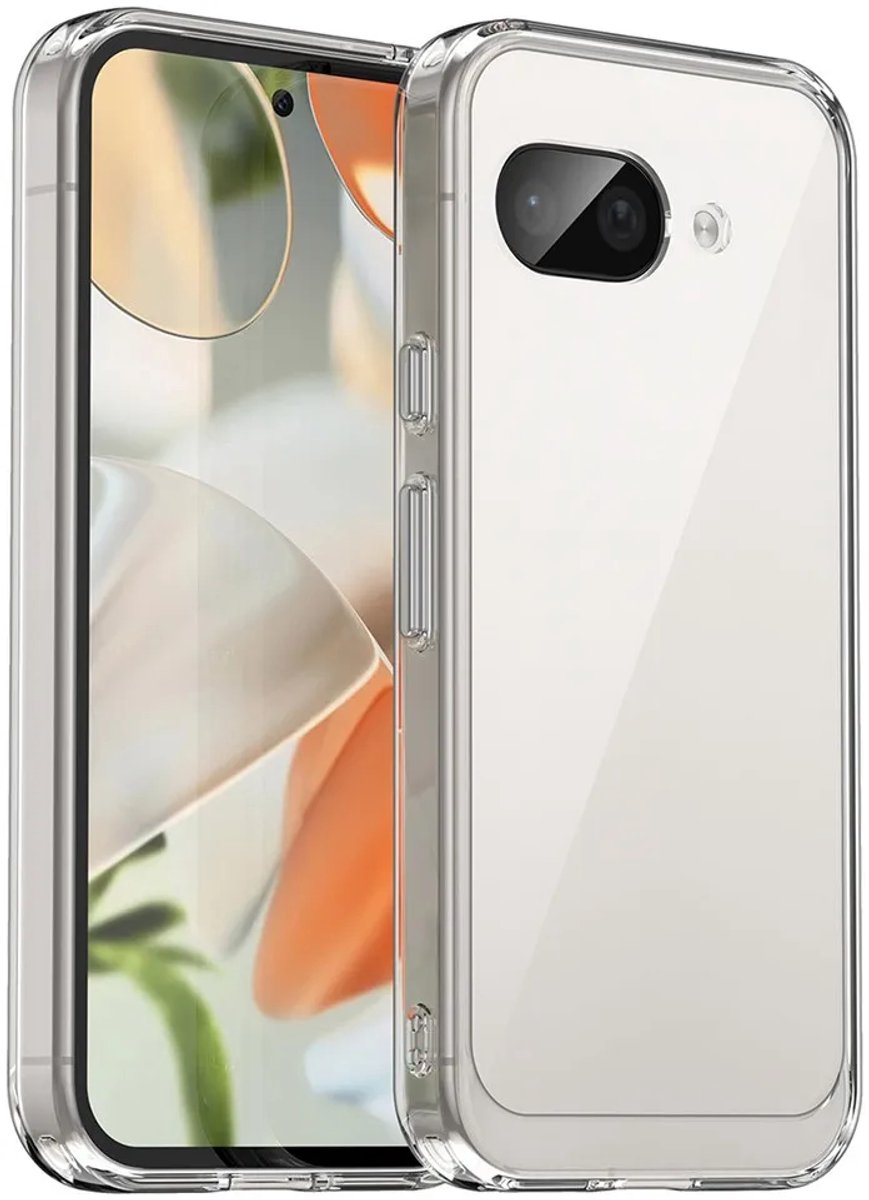 Hoesje geschikt voor Google Pixel 9a - Phonesta Acrylic Hybrid Back Cover - Transparant