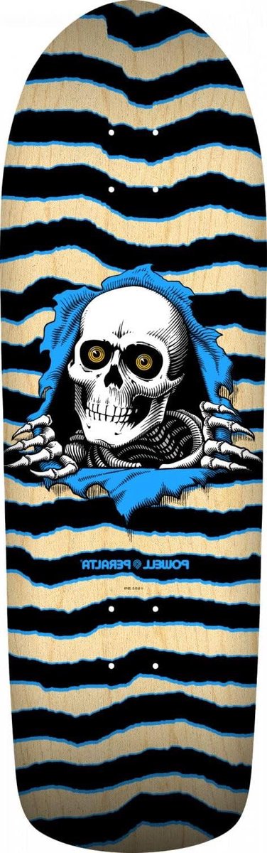 Skateboard Deck Oude School Street Skate Iconisch Ripper Artwork 251 cm Breed