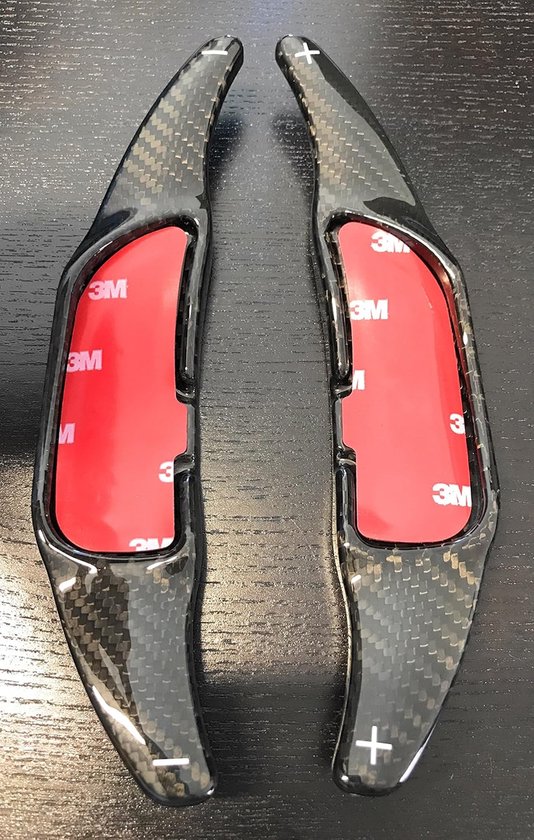 Echte carbon schakelpeddelverlenging Shift Paddle AMG 2014-2017 echt carbon van Merkloos — afbeelding 4