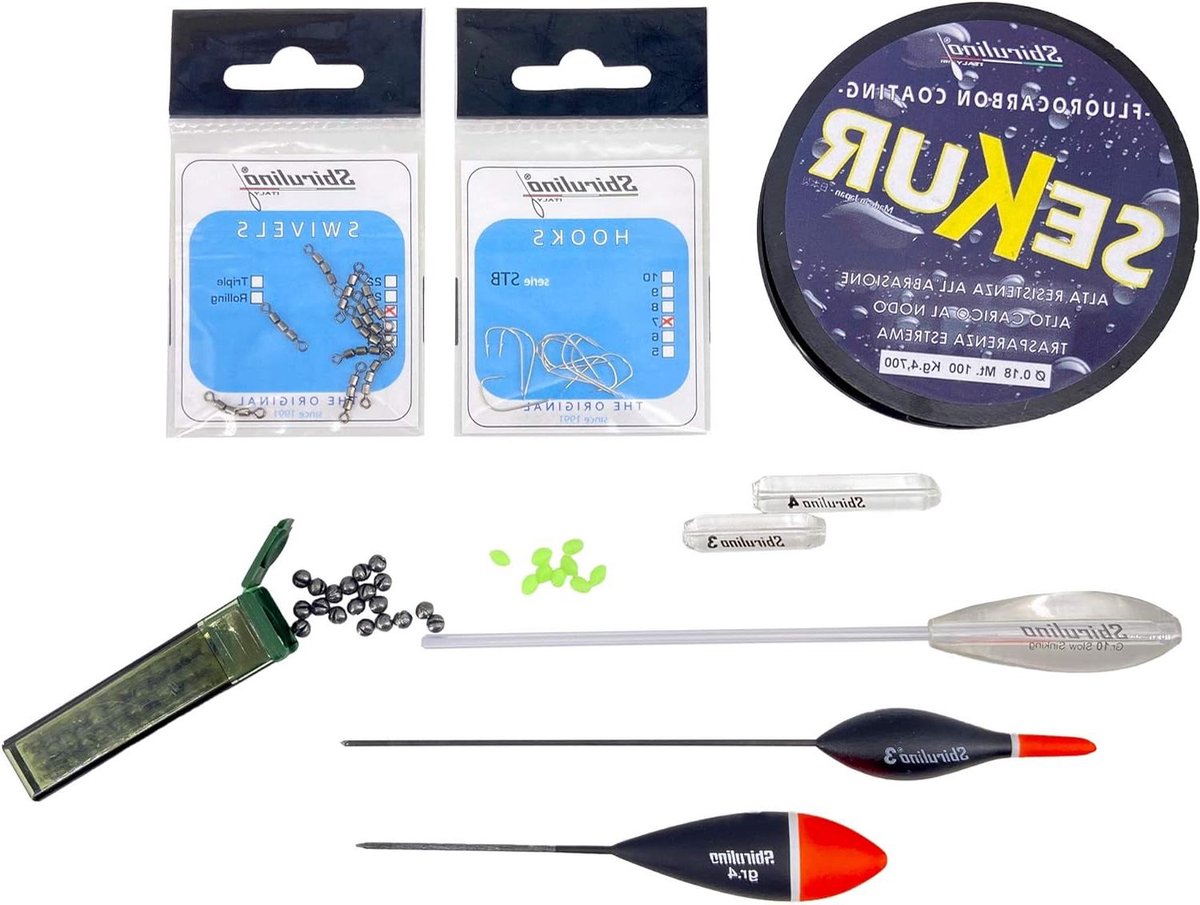 Visset Forel - Sbirulino Tremarella - Forelvissen Meer - Compleet Met Brochure - 10g Bombarde - Transparant