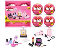 ZURU MAX Beauty Bouwset – Make-up, Parfum & Beauty Collectie – 4 Pack