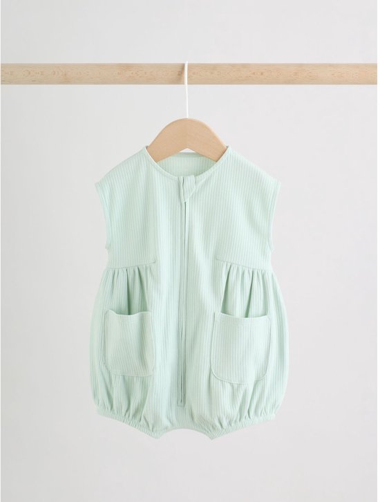 Next - Meisjes - Set van 3 babyrompers met rits - Roze