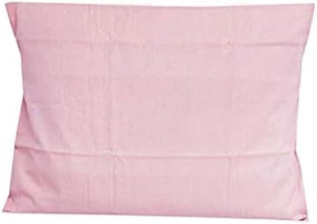 Kinderwagen Kussensloop - Wieg Kussensloop - Baby Comfort - Wasbaar en Hygiënisch - 25 x 35 cm - Roze