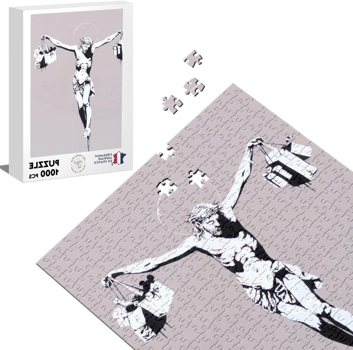 Puzzel 1000 Stukjes - Kunstpuzzel - Ontspanning Thuis - Geprint in Frankrijk - 68 x 48 cm