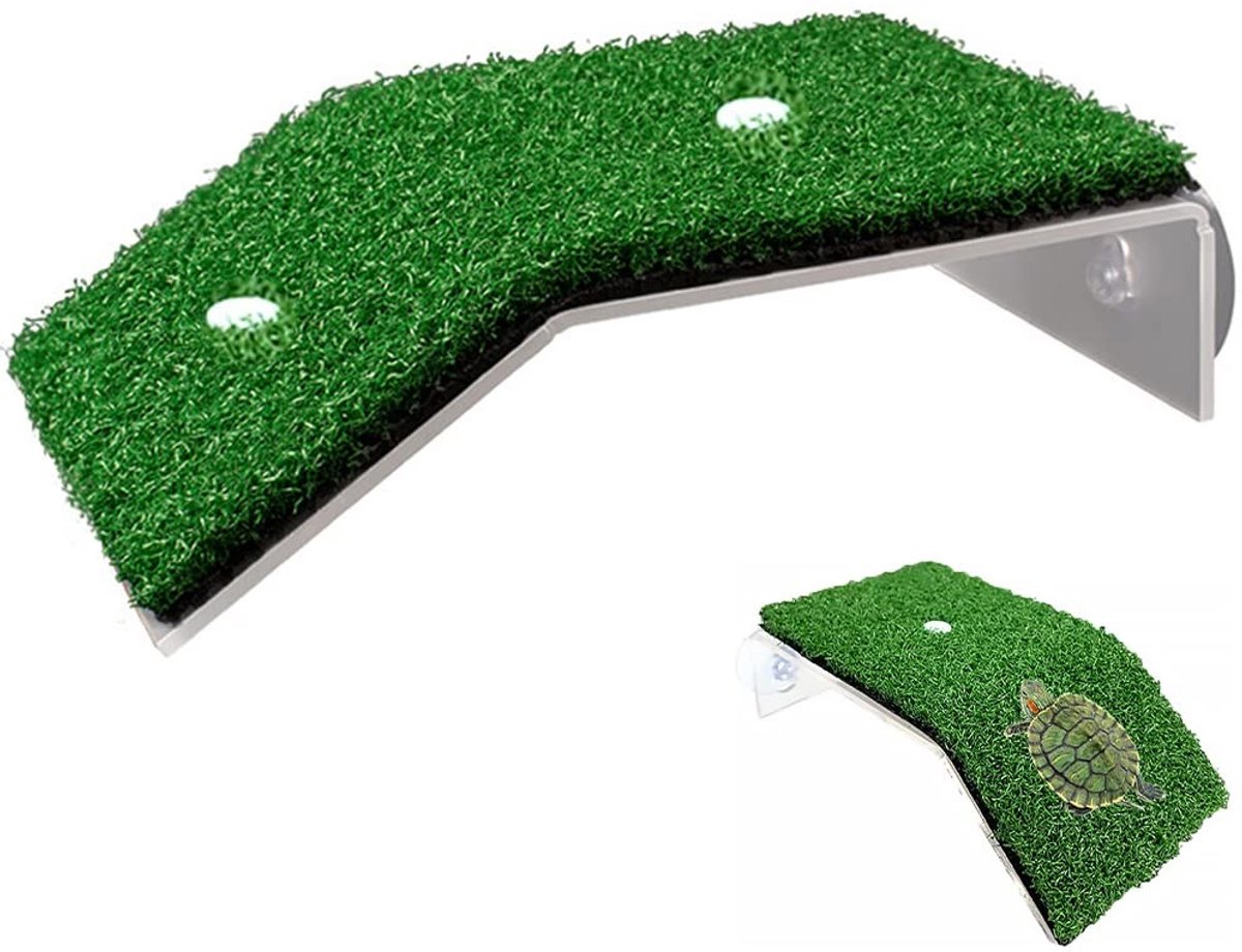 Voarge Kleine Schildpad Platform - Antislip Rustplek voor Reptielen en Kikkers