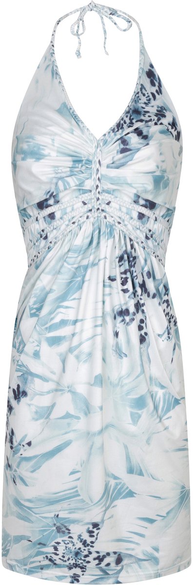 Chic by Lirette - Korte halter jurk Contadora - Sage blue - M