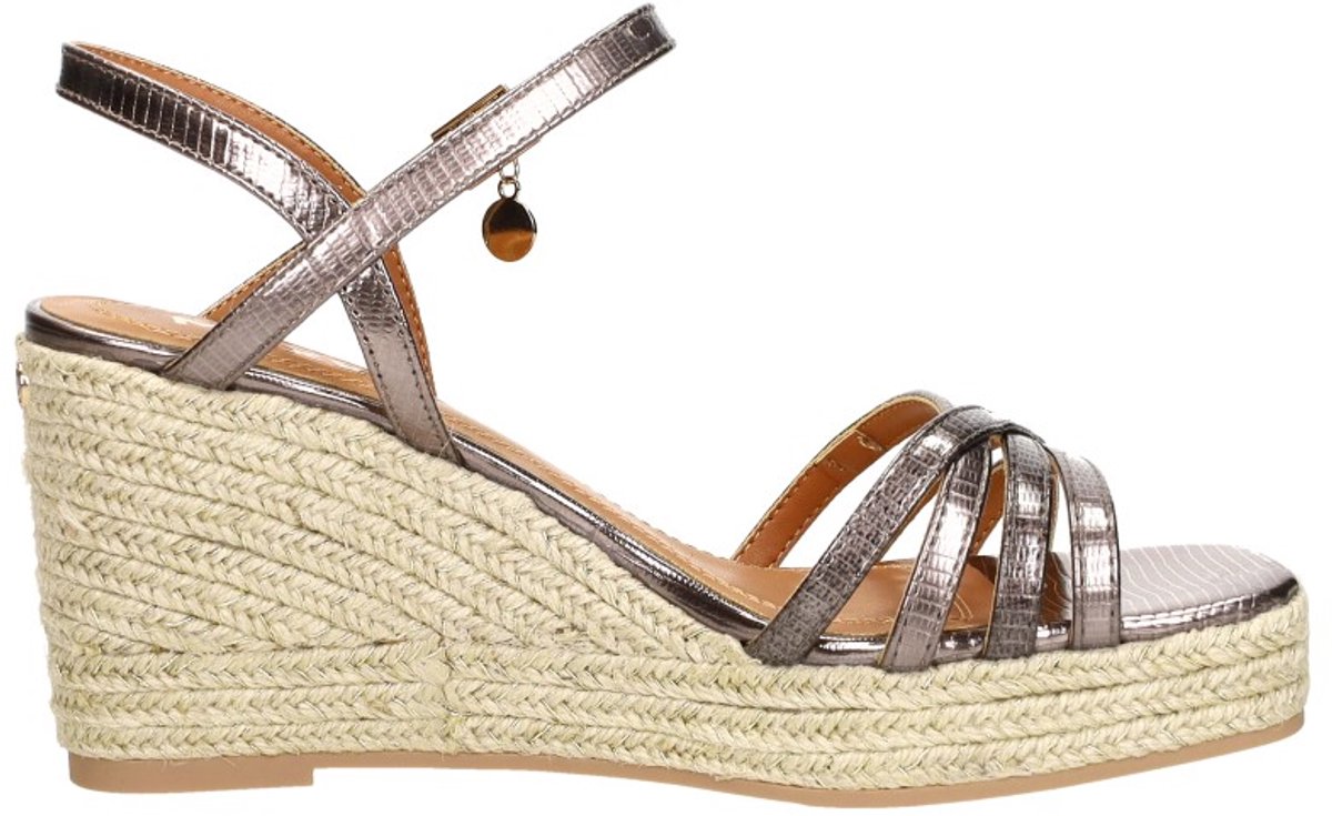 Mexx Noemi Sandalen Touwzool Brons Bruin
