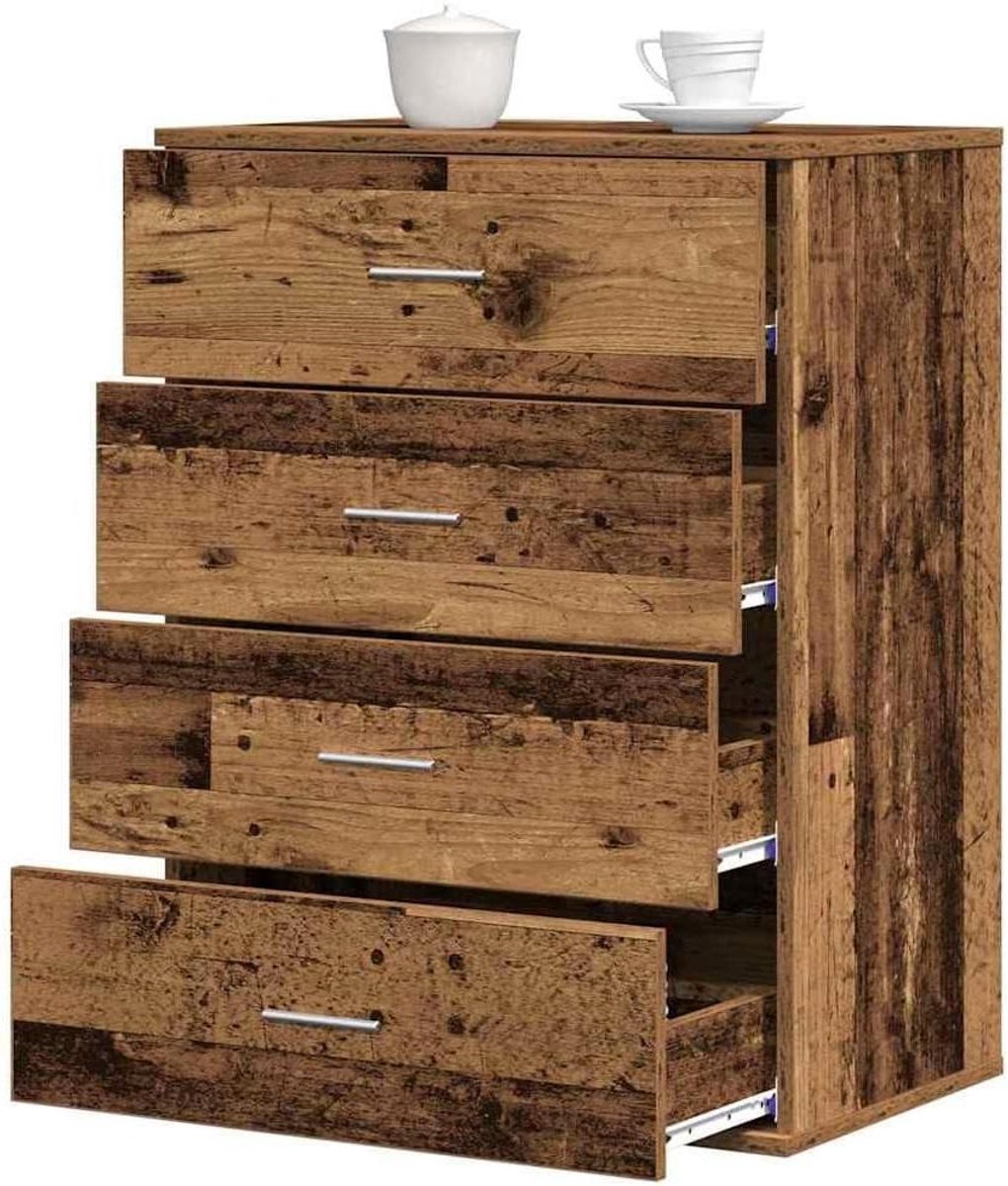 Dressoir - Kast Eetkamer - Huis Organiseren - Moderne Stijl - 60 x 39 x 80 cm - Oud hout
