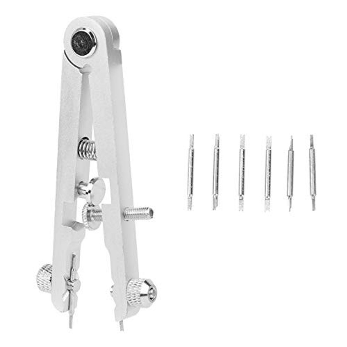 Store_9 - Spring Bar Tang - Horlogeband Verwijder Tool - Ergonomisch - Zilver - Horloge Reparatie Set - Handig voor Horlogeliefhebbers - Inclusief ...