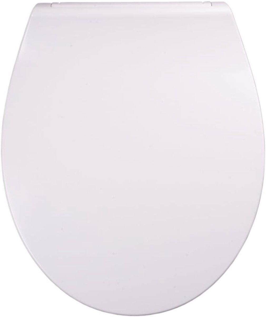 Toiletbril Duroplast - WC-bril Deksel - Badkamer Verbetering - Softclose Mechanisme - Universeel Geschikt - Wit