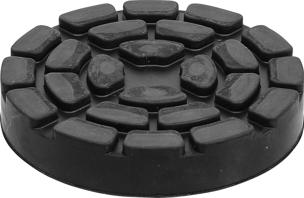 Rubberschijf - Beschermende pad - Auto Hefbrug - Specifiek ontwerp - 130 mm - Zwart