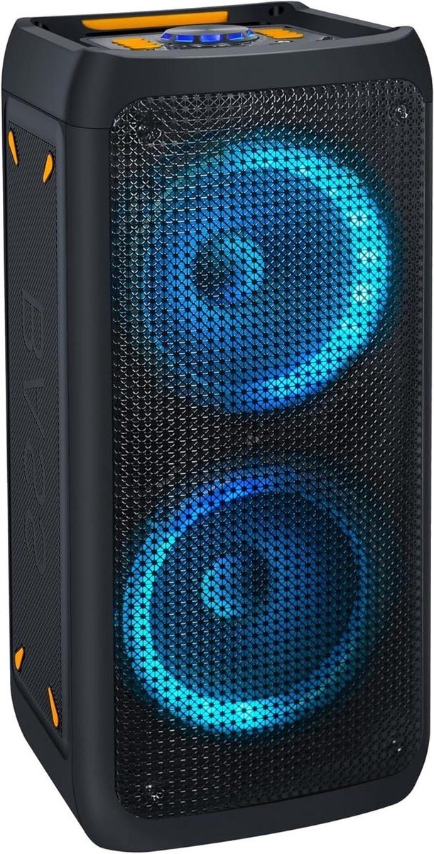 Draagbare Bluetooth Speaker - Muziekbox Feest - Muziek Afspelen - Ingebouwde Batterij - 46 Watt - Blauw