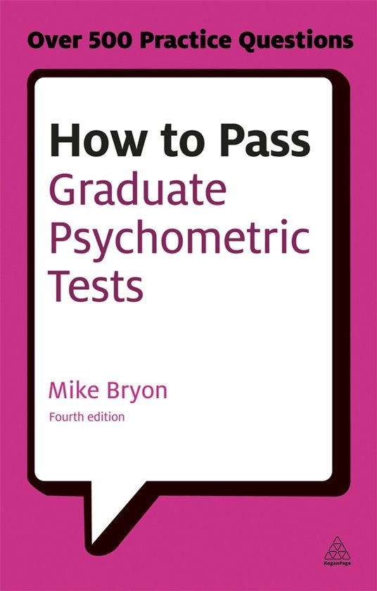 How To Pass Graduate Psychometric Tests - cover