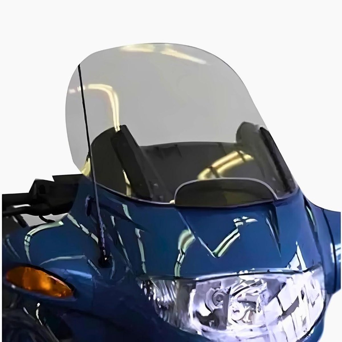 Motor Windscherm - Winddeflector Helder - Comfortabel Rijden - Voertuigspecifieke Pasvorm - 80 x 80 x 20 cm - Helder