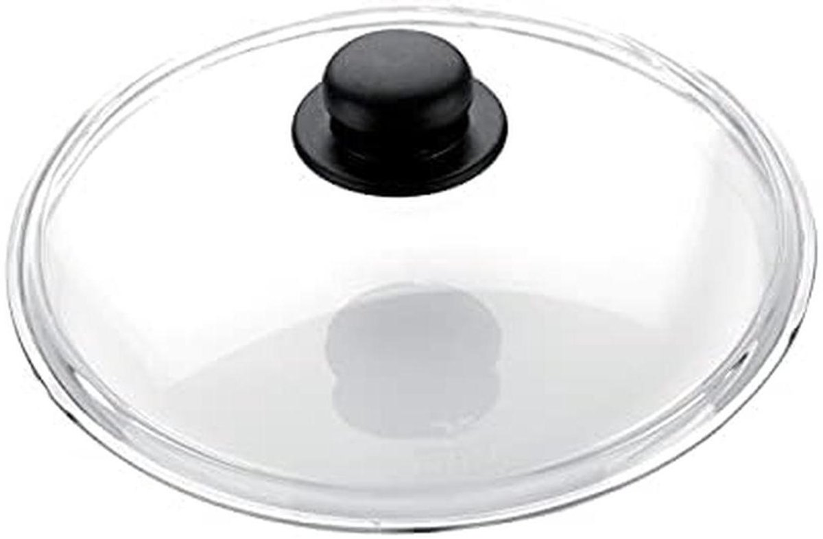 Glazen Deksel - Pan Deksel - Koken en Bakken - Universeel Ontwerp - 32 cm - Gesorteerd