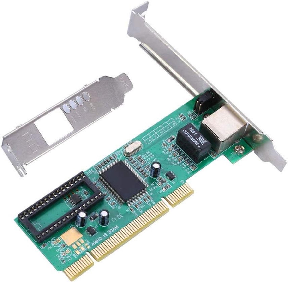Netwerkkaart - LAN kaart - Internet Verbinden - Gigabit Ethernet - 12 cm - Standaard