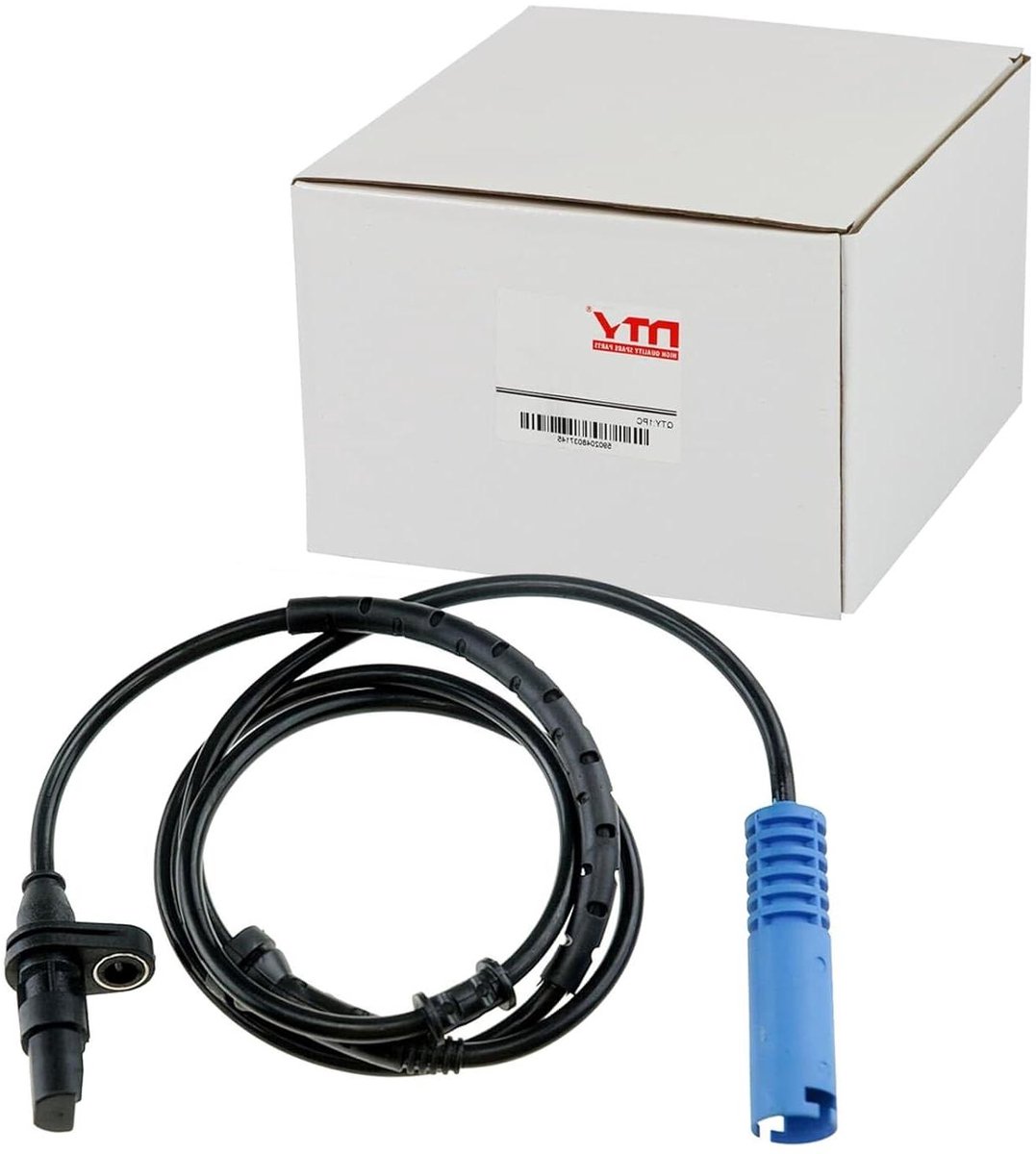 ABS Sensor - Wielsnelheidssensor Wieltoerentalsensor - Autoreparatie - Achteras Links Rechts - 20 x 20 x 3 cm - Zwart