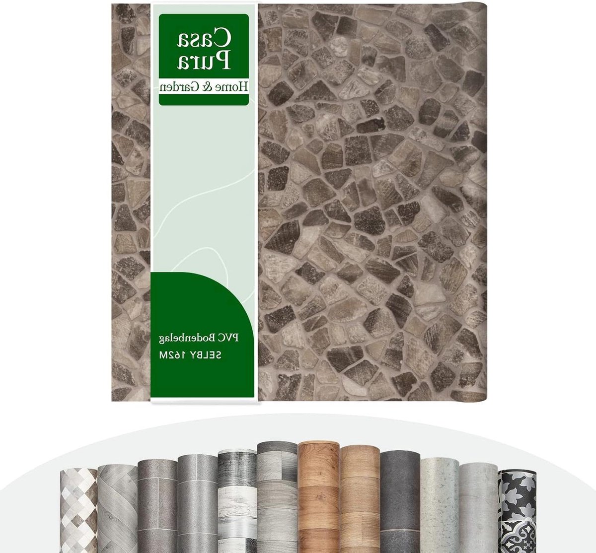 PVC vloerbedekking - Vinyl vloer - Woonkamer inrichten - Gestructureerd houtreliëf - 200 x